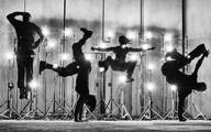 Back-lit Dancers